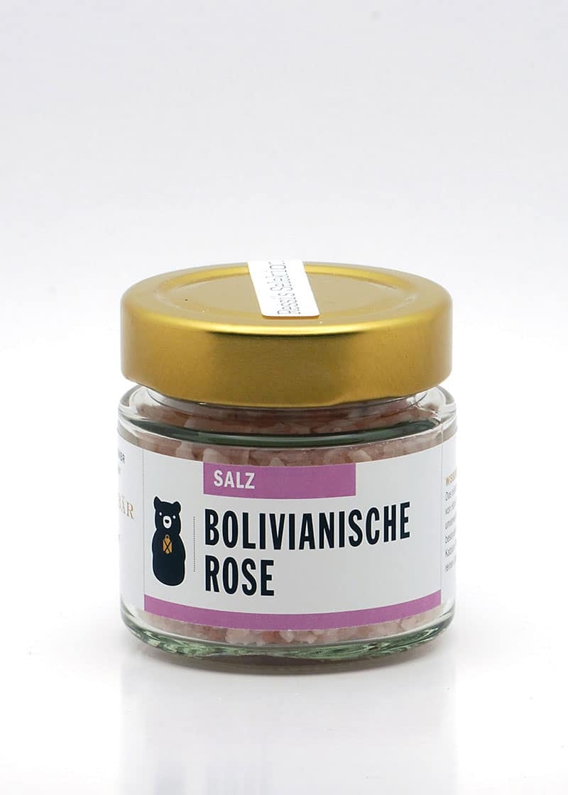 Bolivianisches Rosensalz