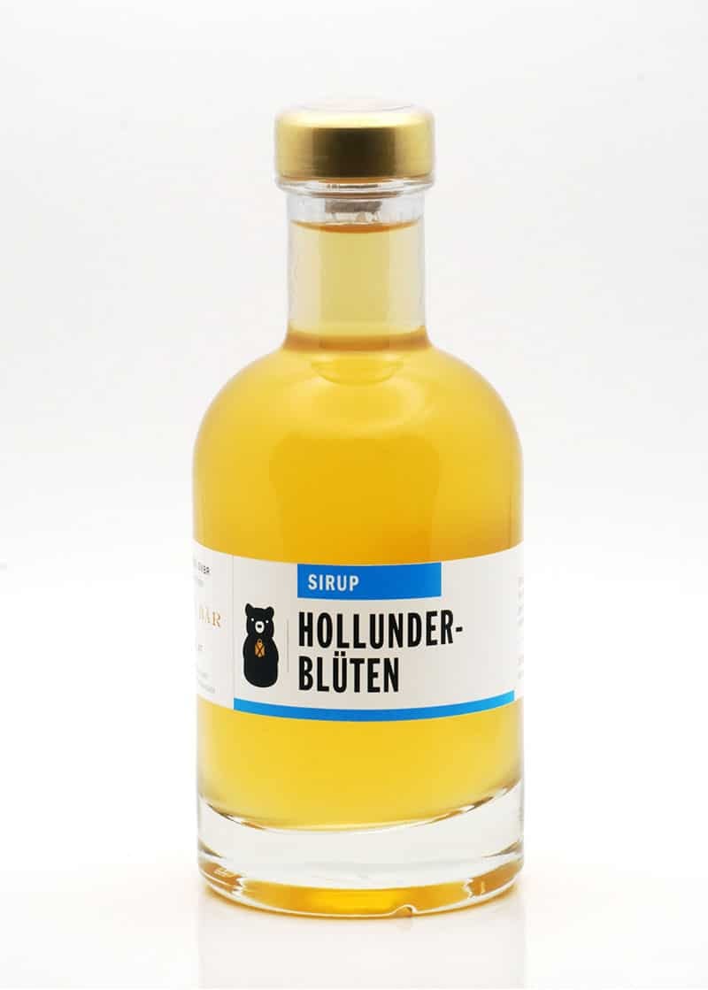 Holunderblütensirup